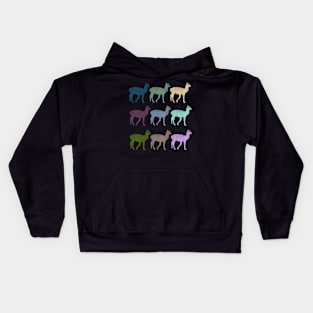 Colourful Alpacas Kids Hoodie